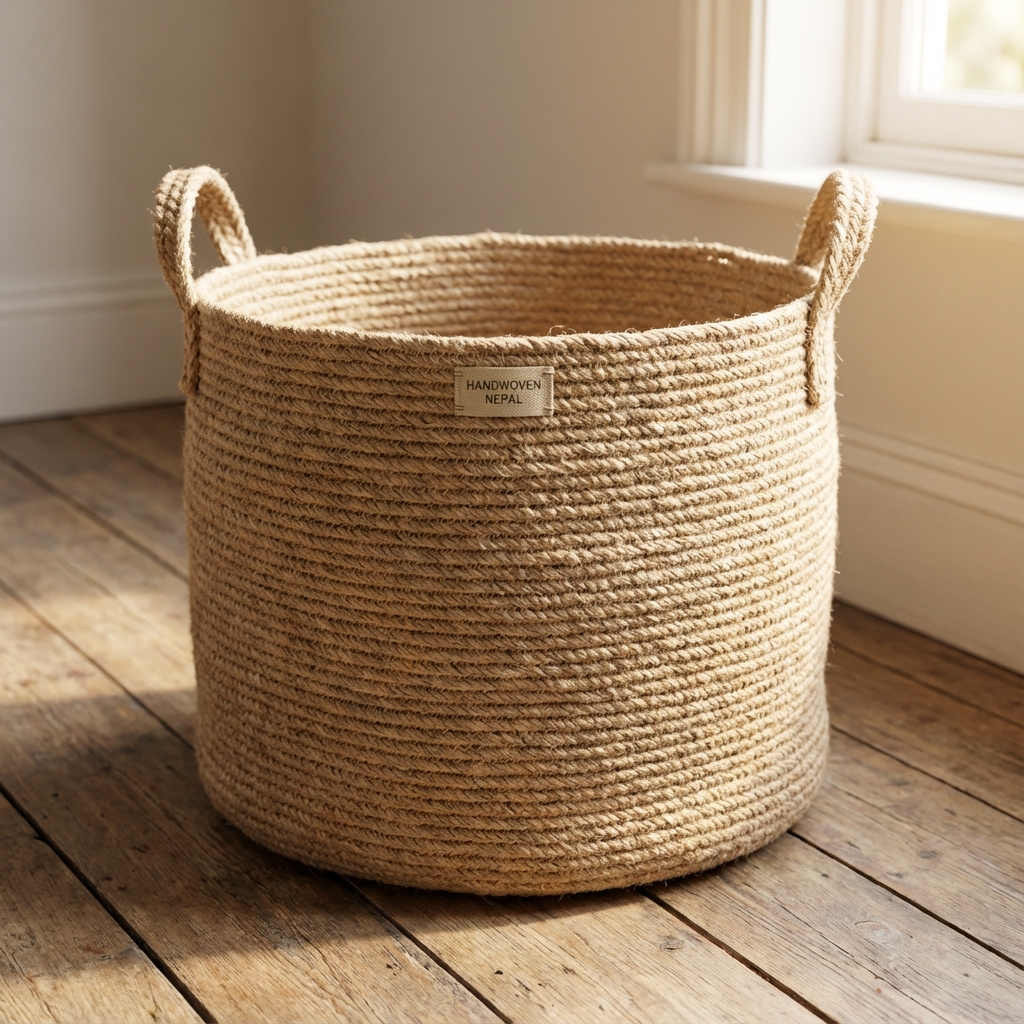 Eco-Friendly Jute Basket