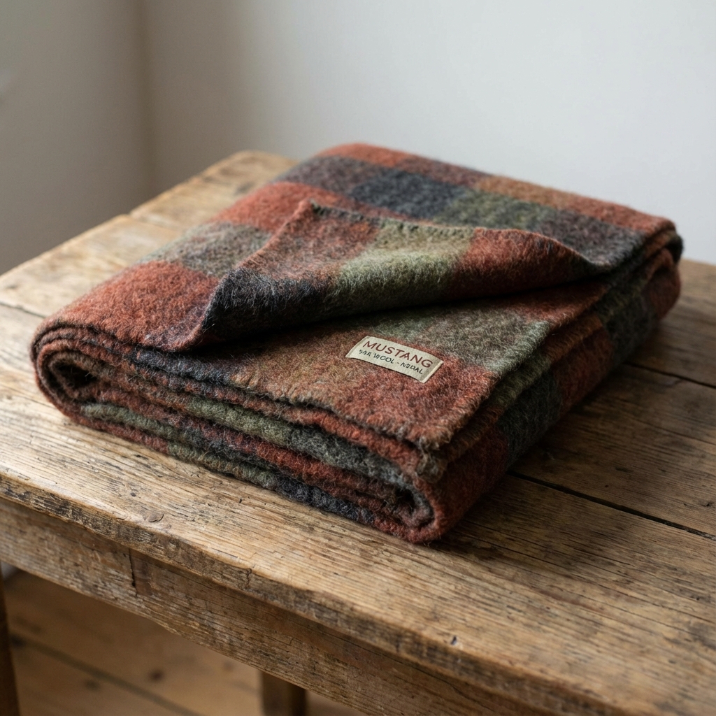 Mustang Yak Wool Blanket